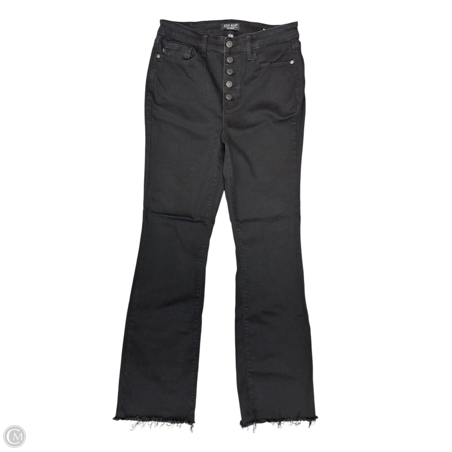 Jeans Boot Cut By Judy Blue In Black Denim, Size: 10