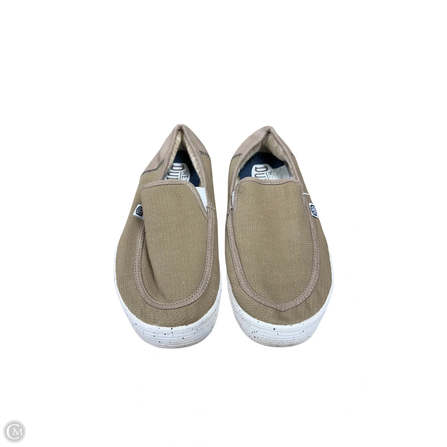 Shoes Flats By Hey Dude In Tan, Size: 8