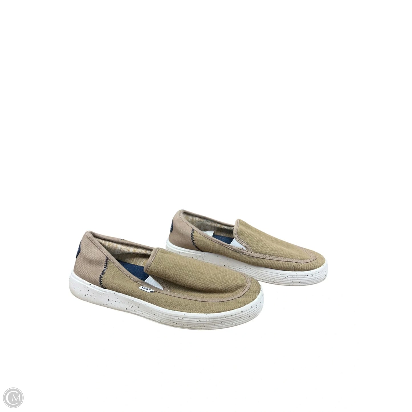 Shoes Flats By Hey Dude In Tan, Size: 8