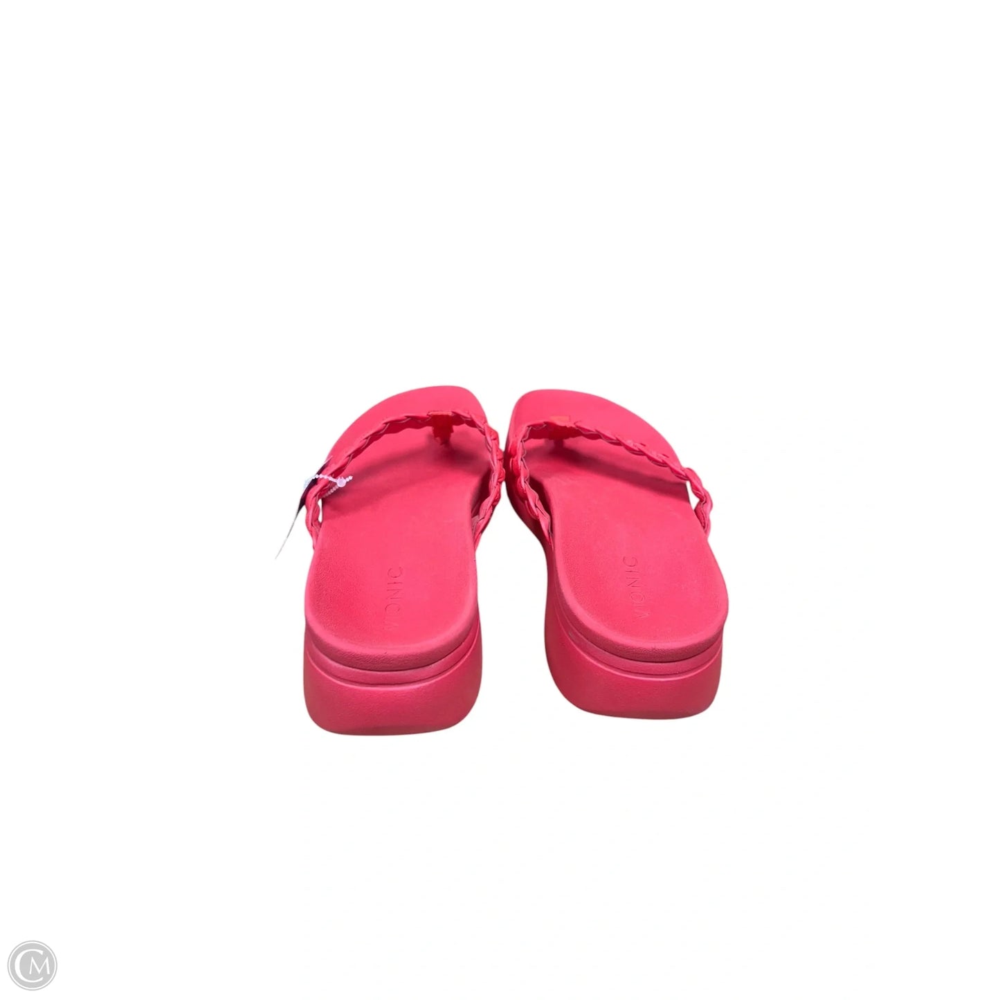 Sandals Flip Flops By Vionic In Red, Size: 9