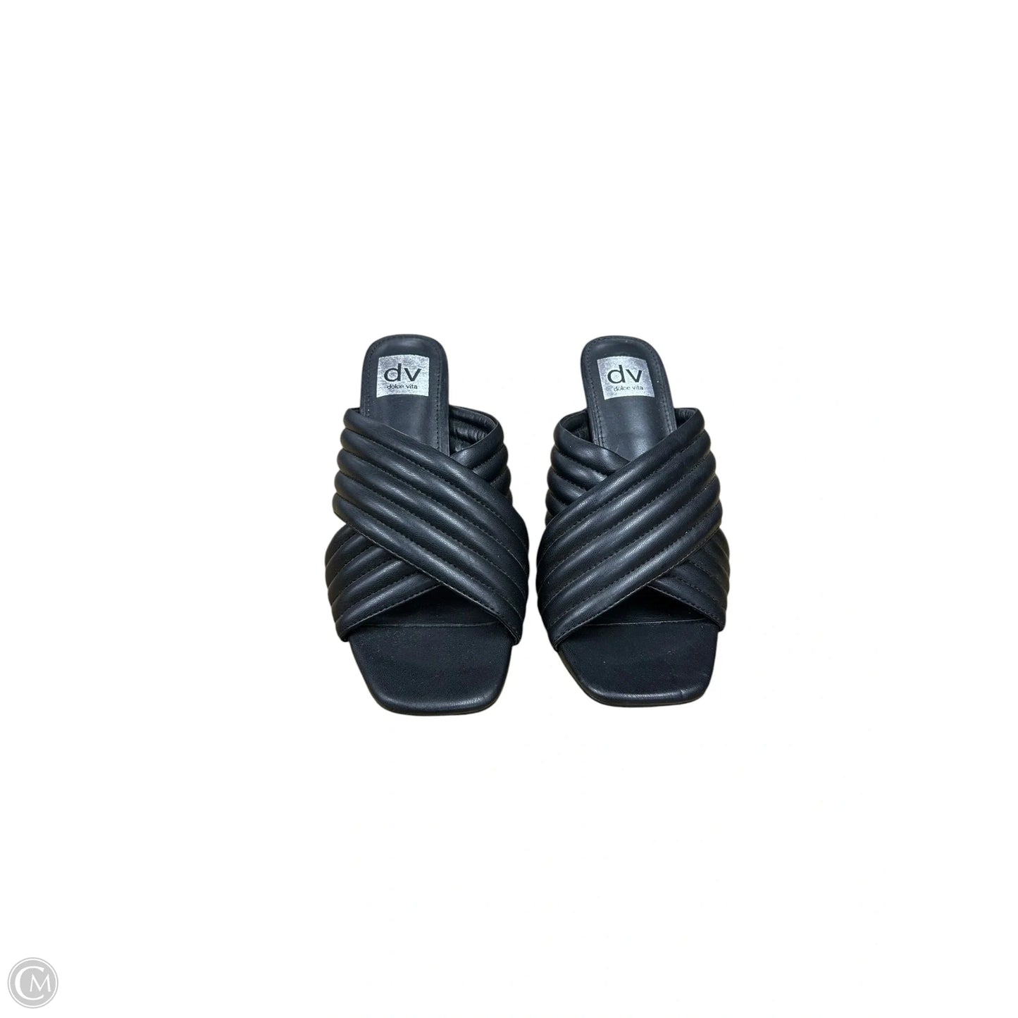Sandals Heels Stiletto By Dolce Vita In Black, Size: 8.5