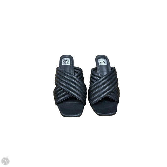 Sandals Heels Stiletto By Dolce Vita In Black, Size: 8.5