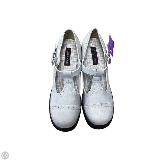 Shoes Heels Block By Maurices In Cream, Size: 8