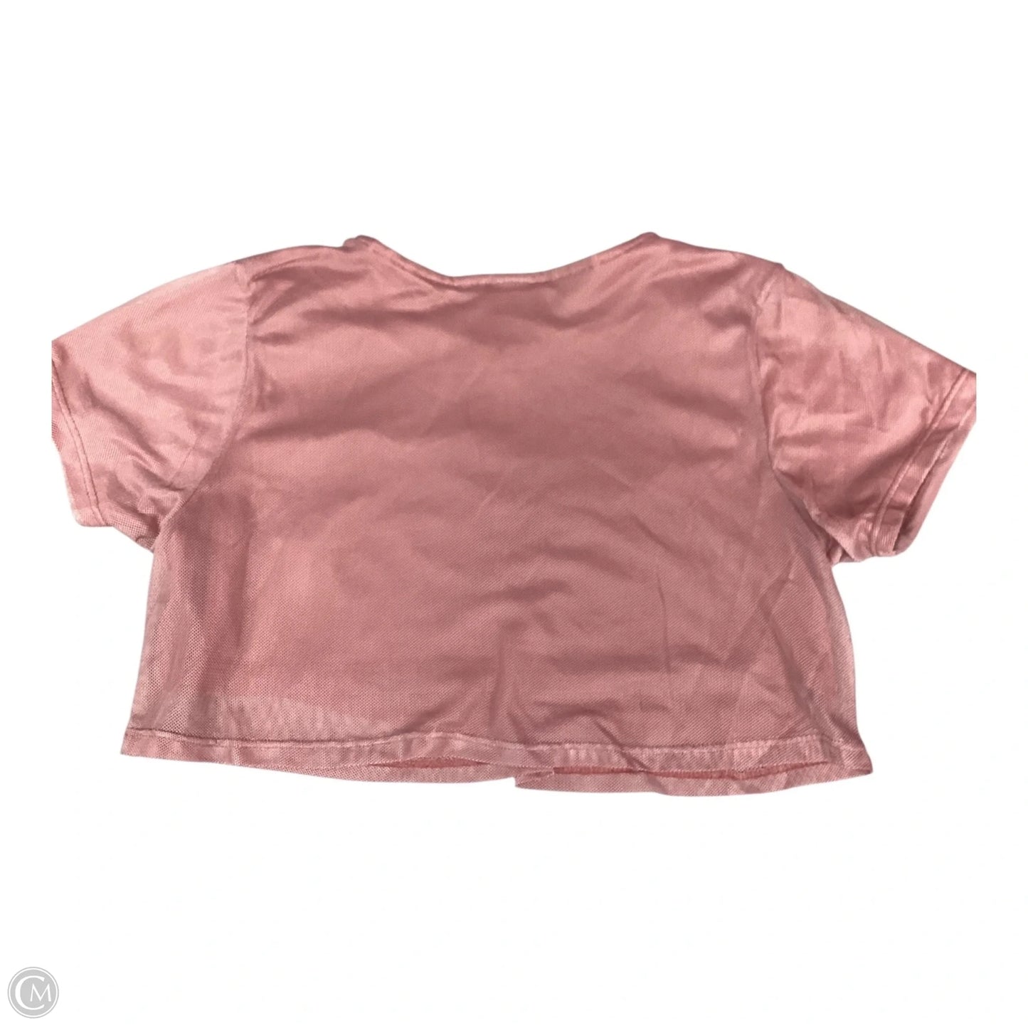 Athletic Top Short Sleeve By Nike Apparel In Red, Size: 1x