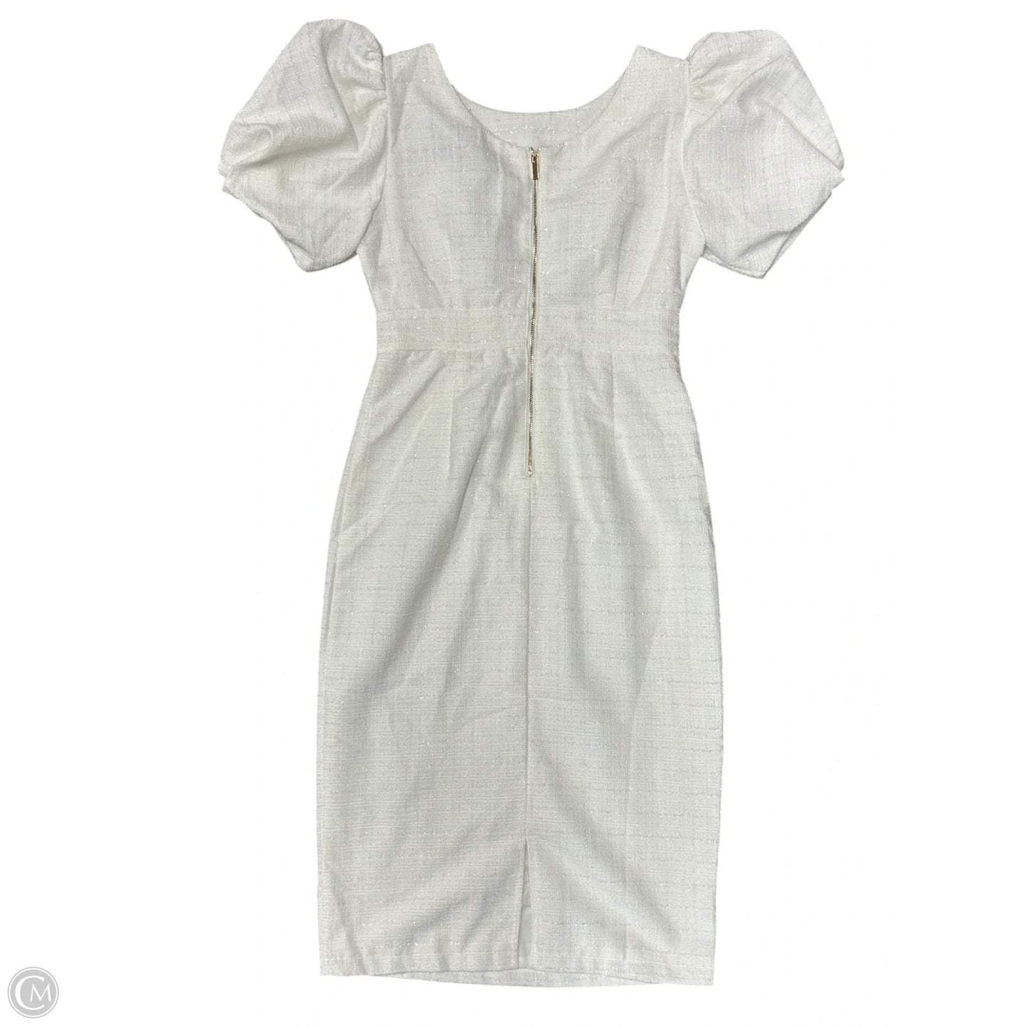 Dress Party Midi By Cmb In White, Size: S