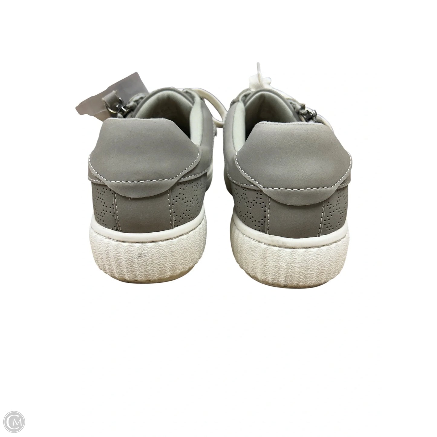 Shoes Sneakers By Clarks In Grey, Size: 7