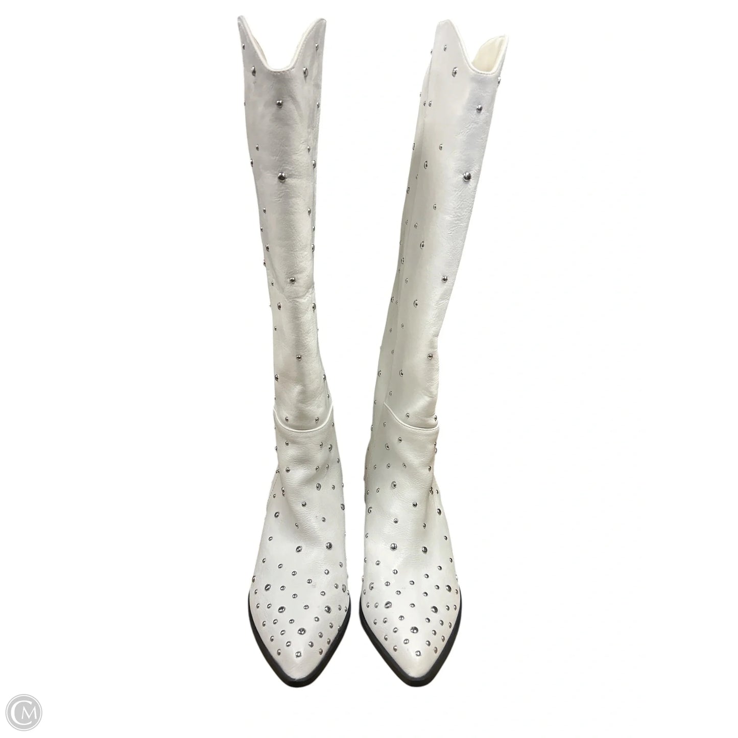Boots Western By Cmc In White, Size: 7