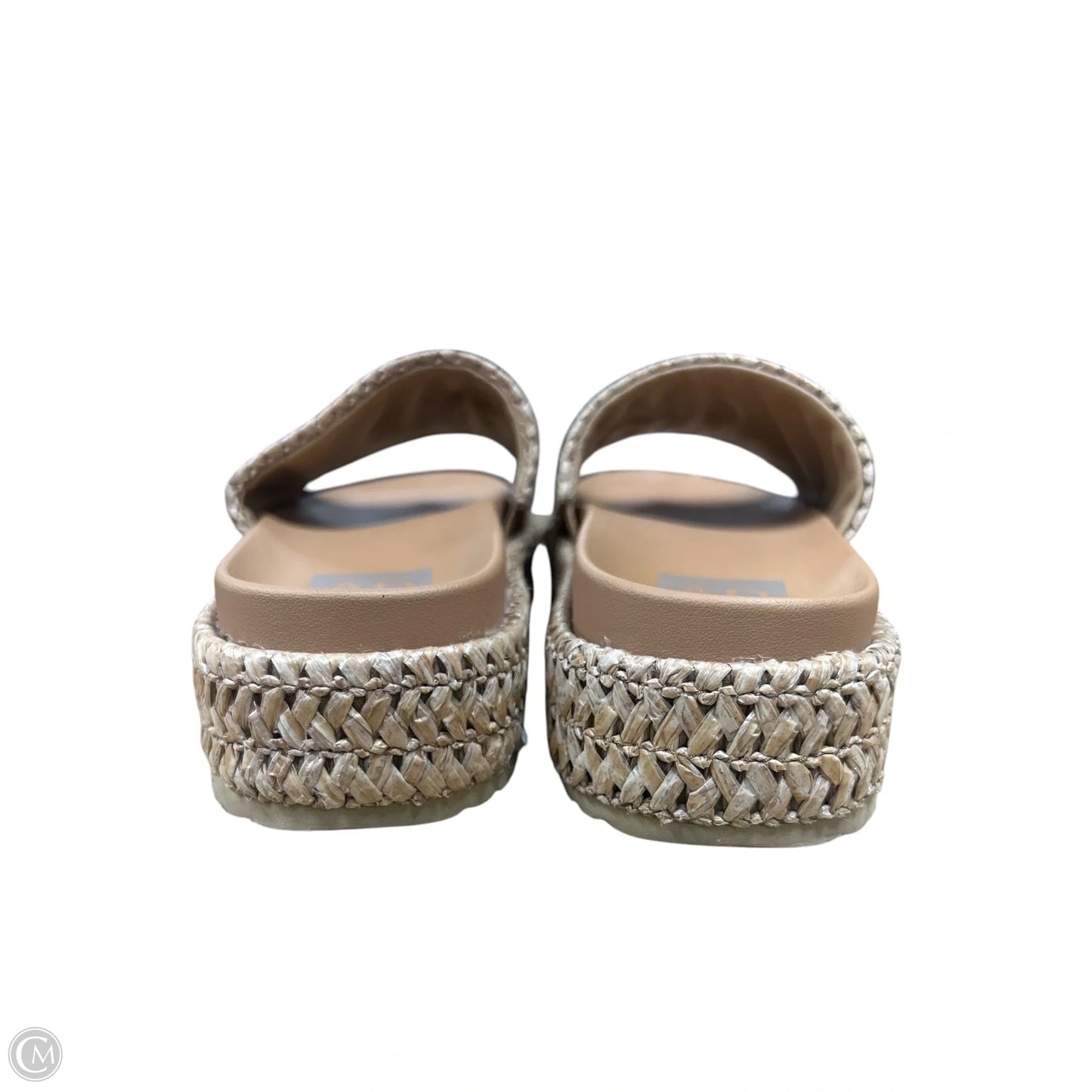 Sandals Heels Platform By Dolce Vita In Tan, Size: 8.5