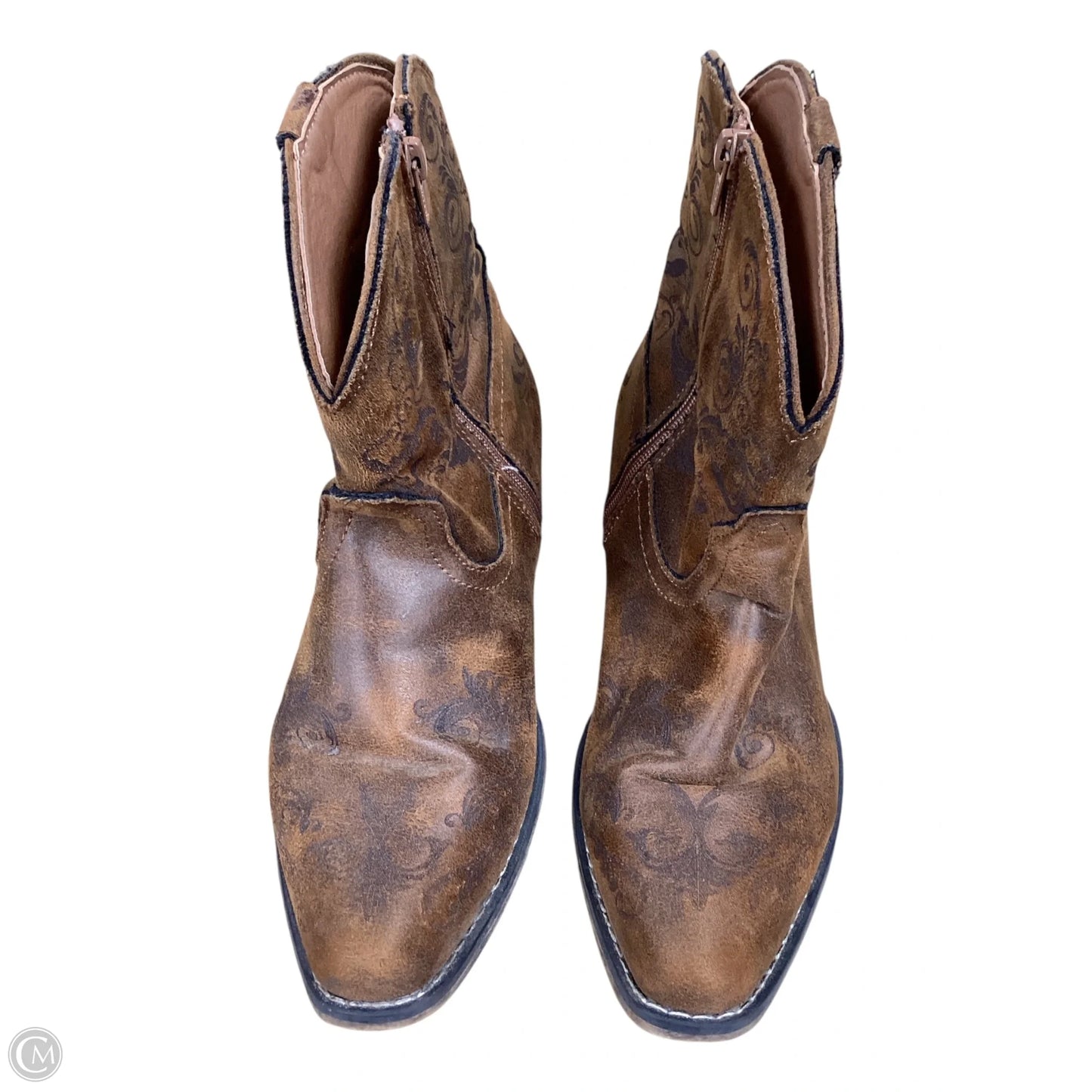 Boots Western By Roper In Brown, Size: 9