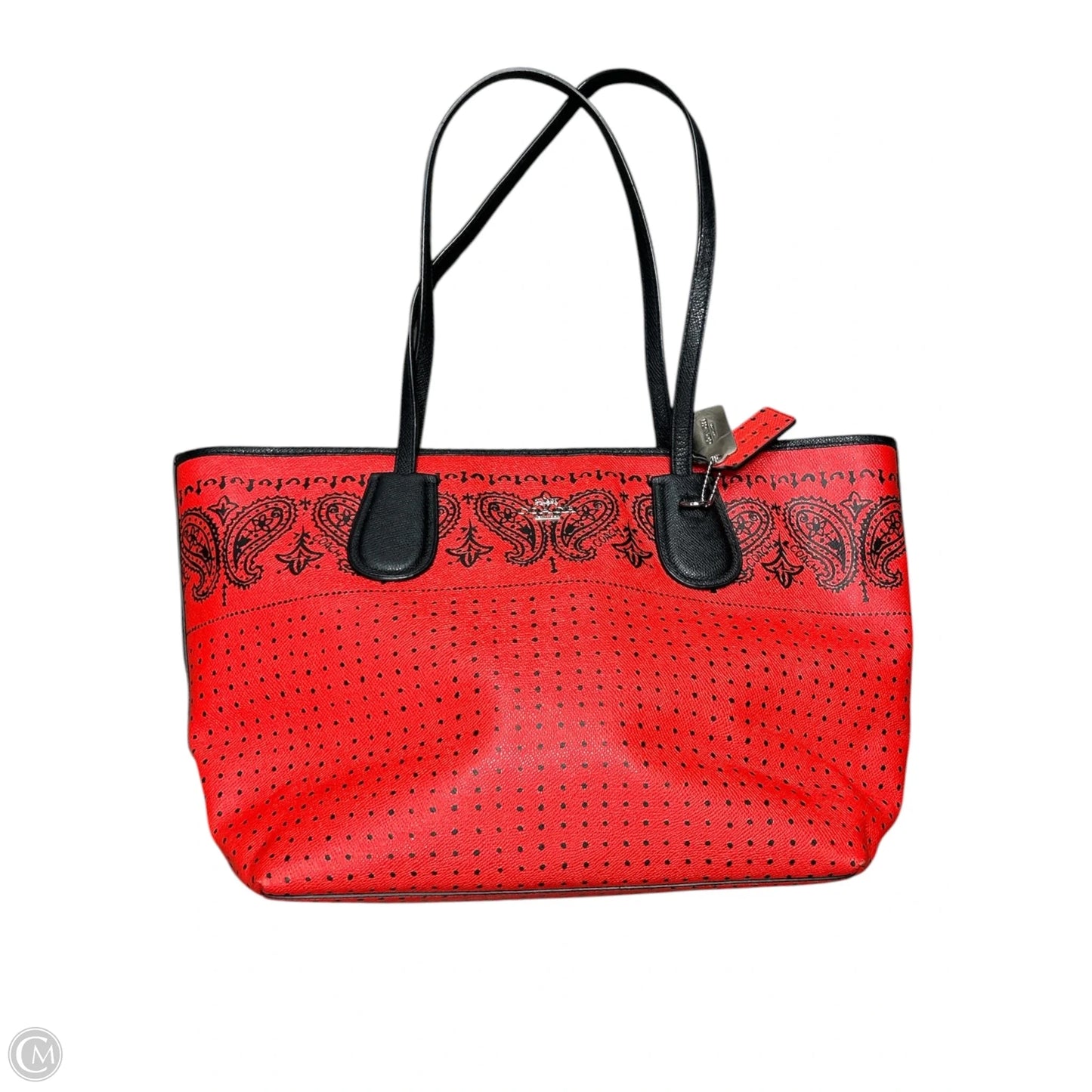 Tote Designer By Coach, Size: Large