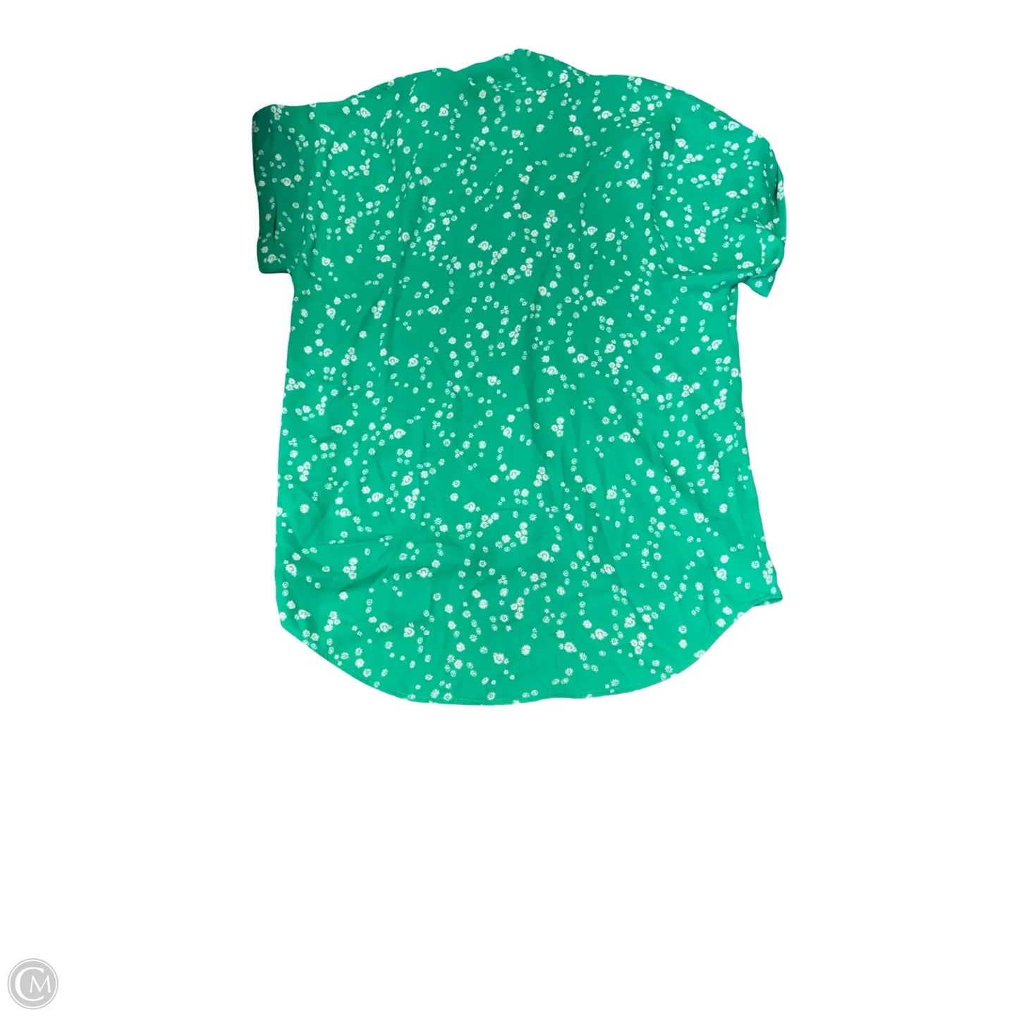 Top Short Sleeve By Cabi In Green, Size: S