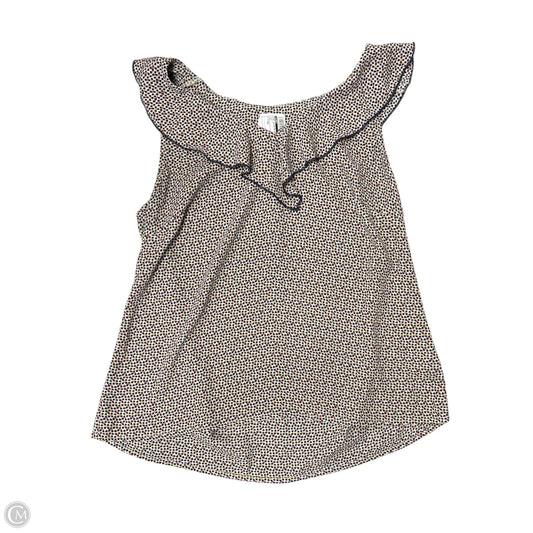 Top Sleeveless By Cabi In Multi-colored, Size: Xs