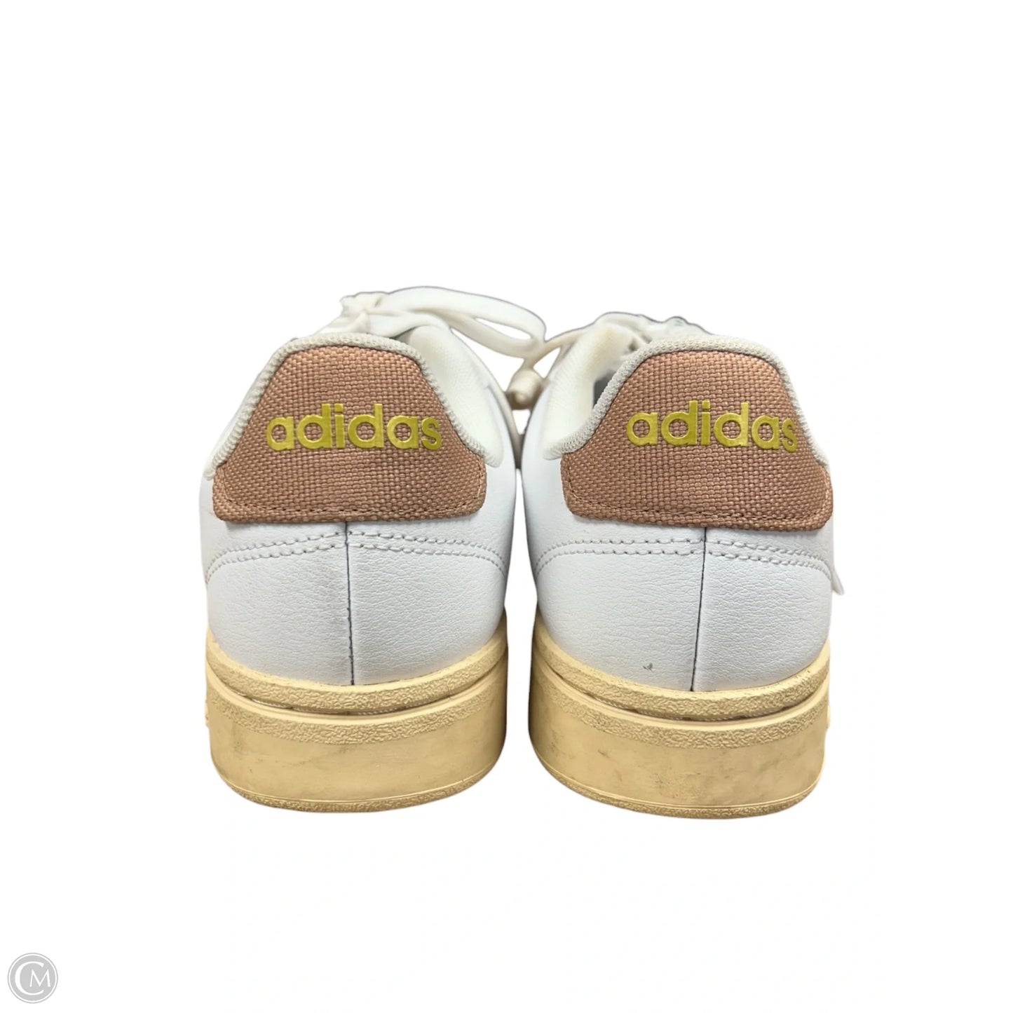 Shoes Sneakers By Adidas In Brown & White, Size: 8.5