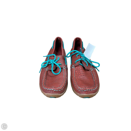 Shoes Flats By Cmb In Brown, Size: 7