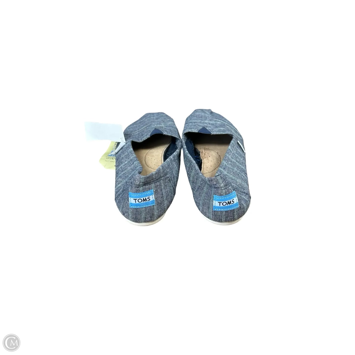 Shoes Flats By Toms In Blue, Size: 9.5
