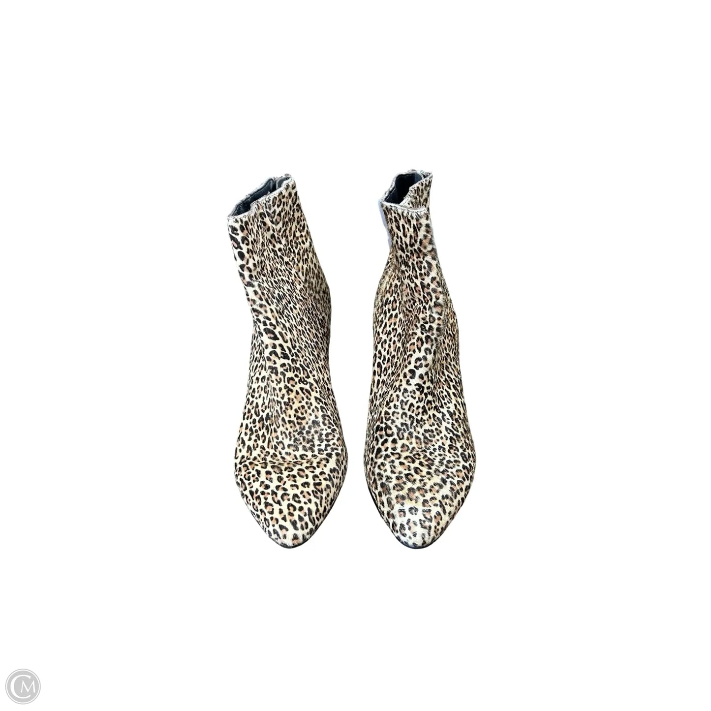 Boots Ankle Heels By Dolce Vita In Animal Print, Size: 7