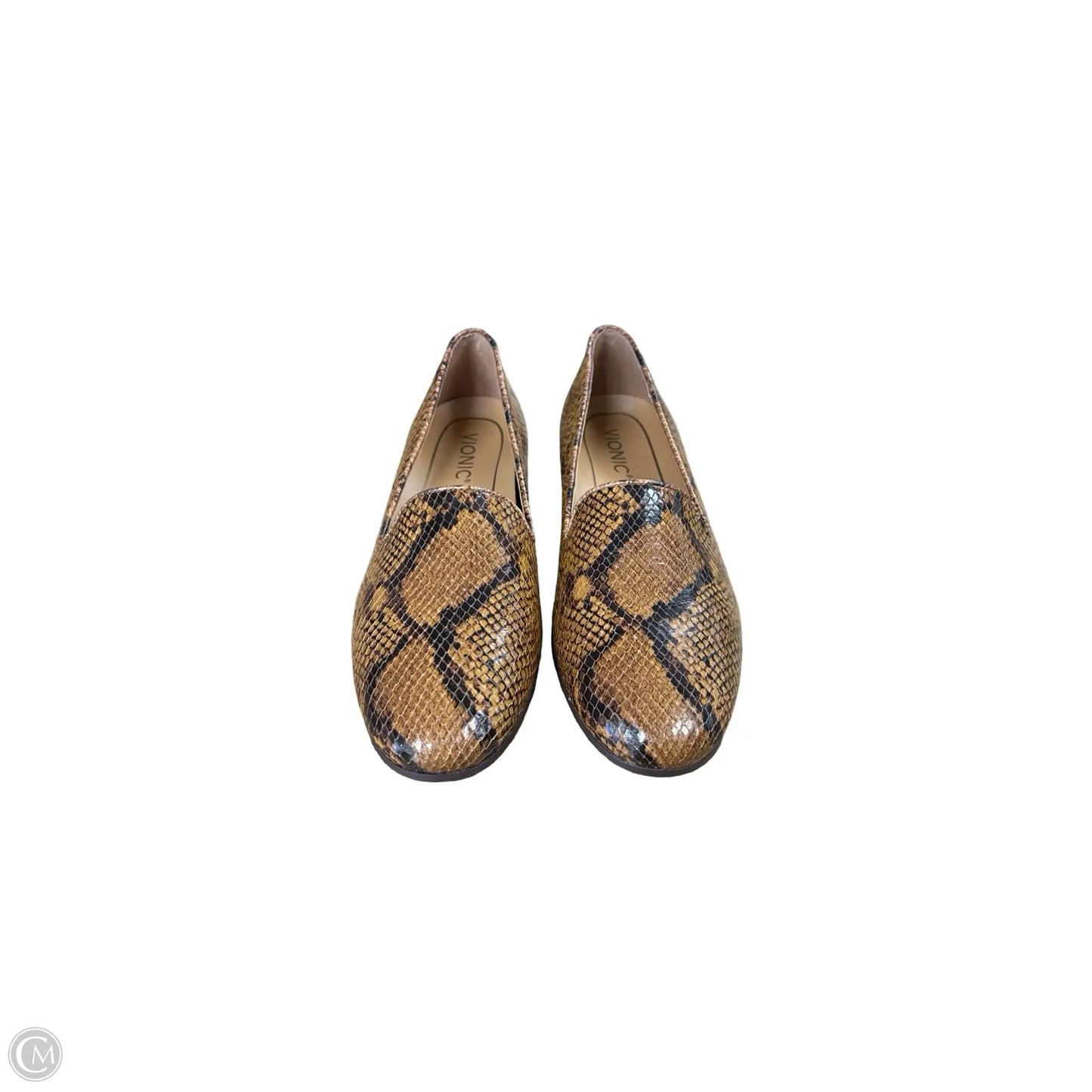 Shoes Flats By Vionic In Snakeskin Print, Size: 8.5