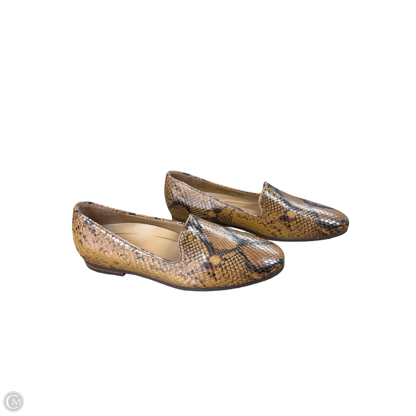 Shoes Flats By Vionic In Snakeskin Print, Size: 8.5