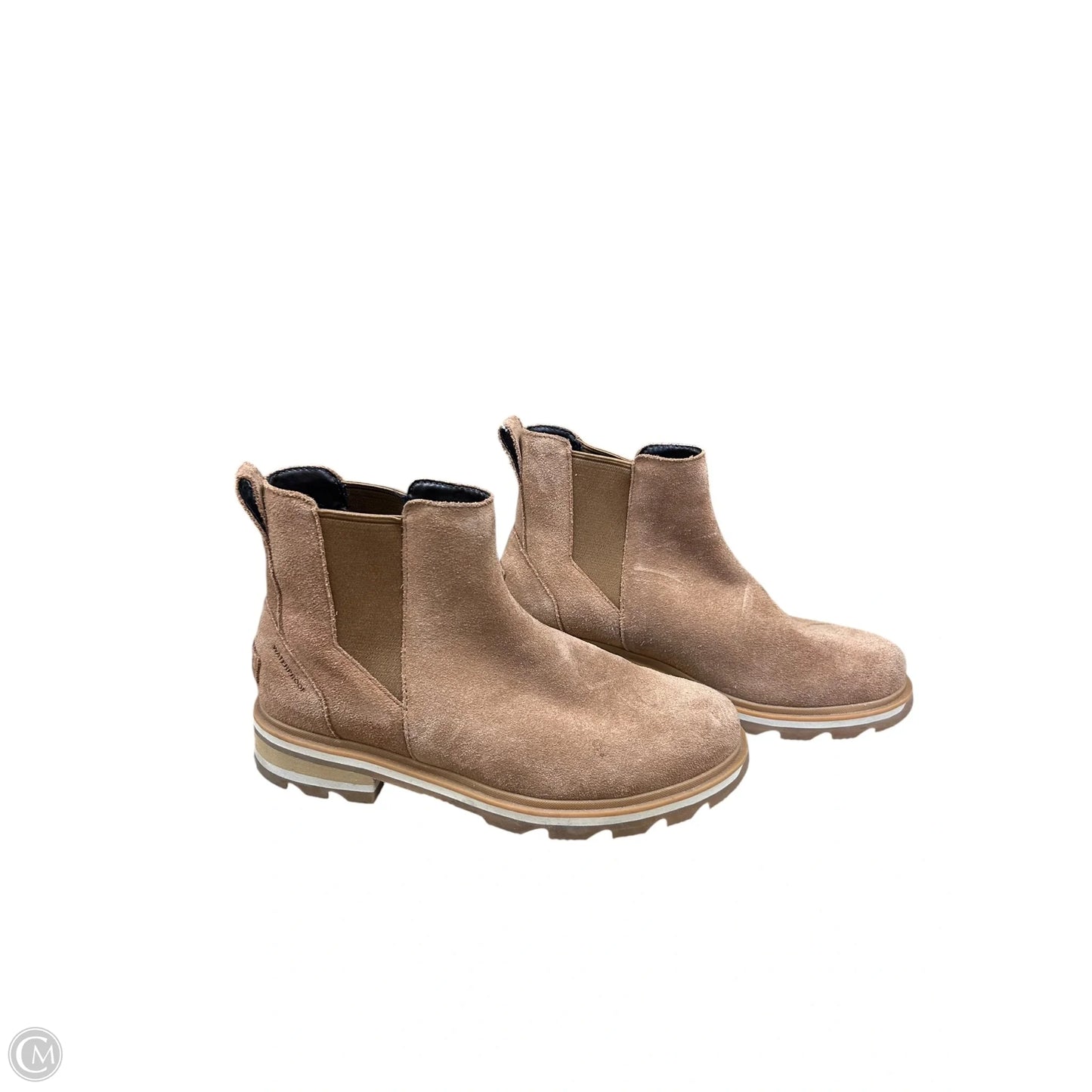 Boots Ankle Flats By Sorel In Brown, Size: 9.5