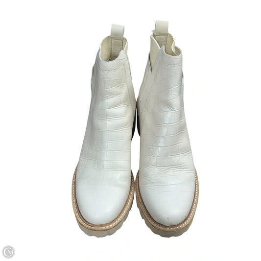 Boots Ankle Heels By Dolce Vita In Ivory, Size: 9.5