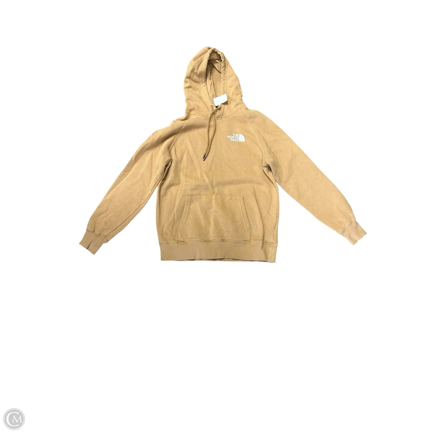 Sweatshirt Hoodie By The North Face In Tan, Size: M