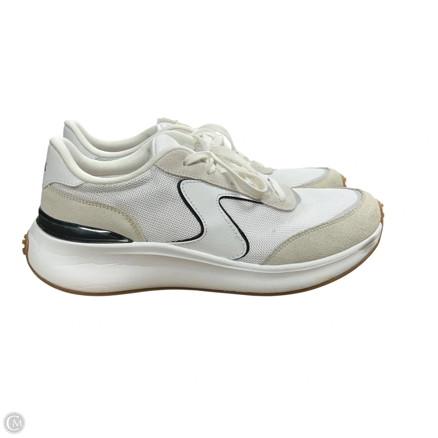 Shoes Athletic By Skechers In White, Size: 9