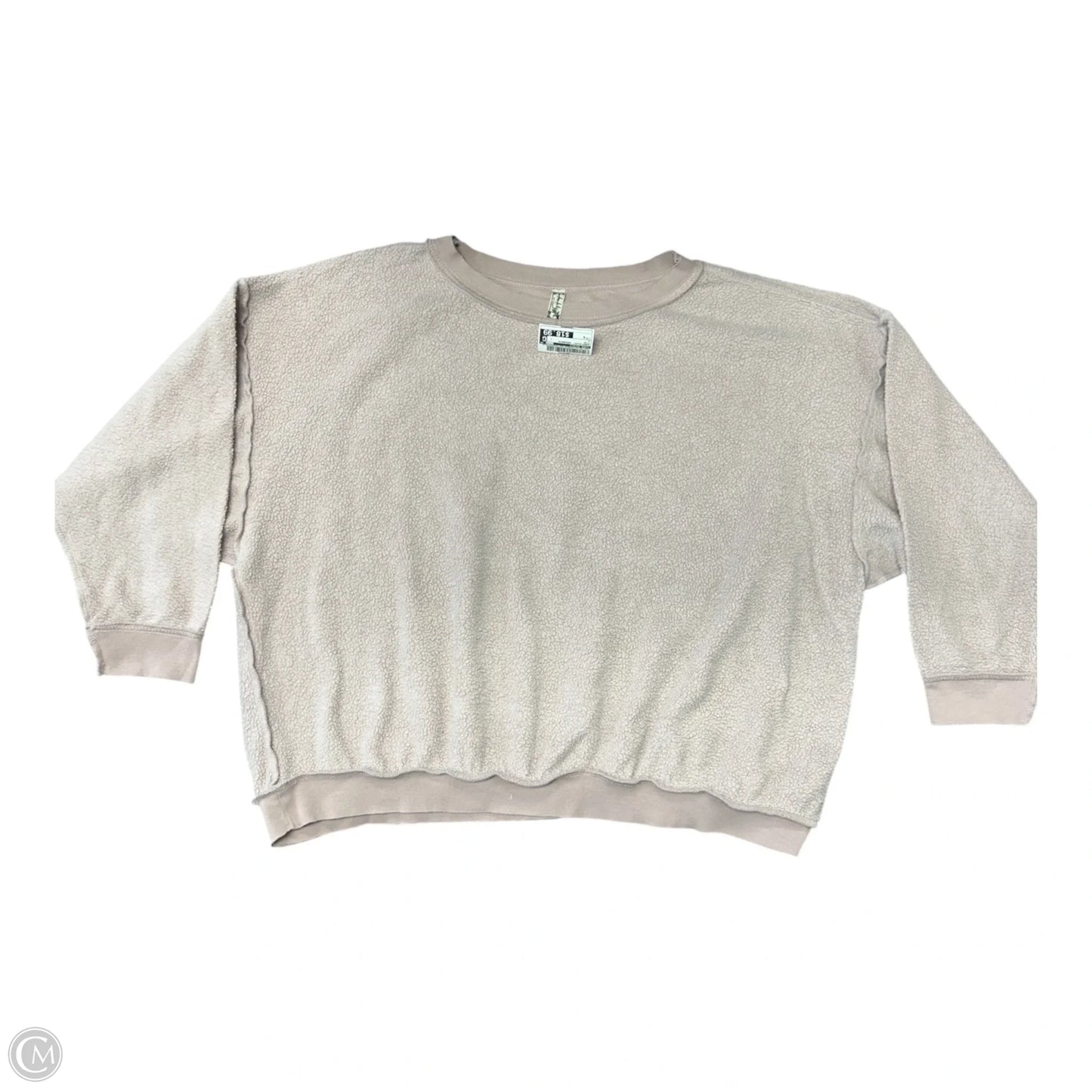 Sweatshirt Crewneck By Free People In Pink, Size: S