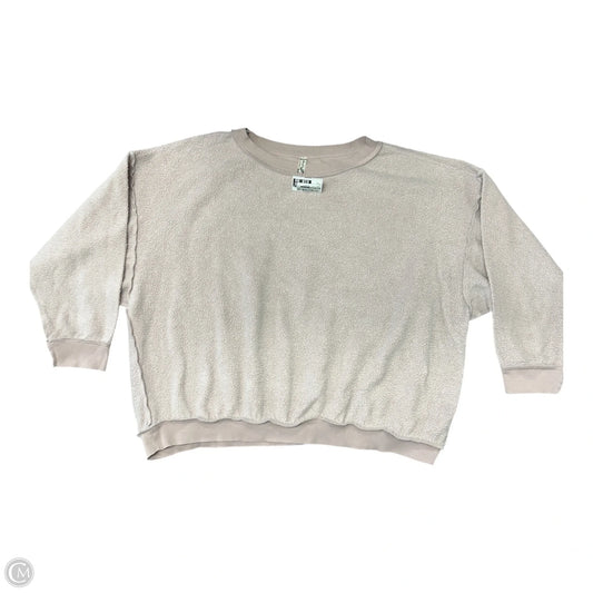 Sweatshirt Crewneck By Free People In Pink, Size: S