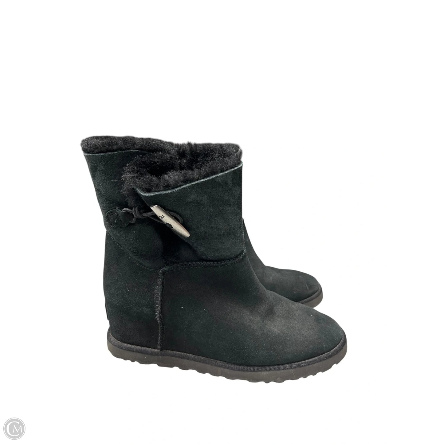 Boots Designer By Ugg In Black, Size: 9