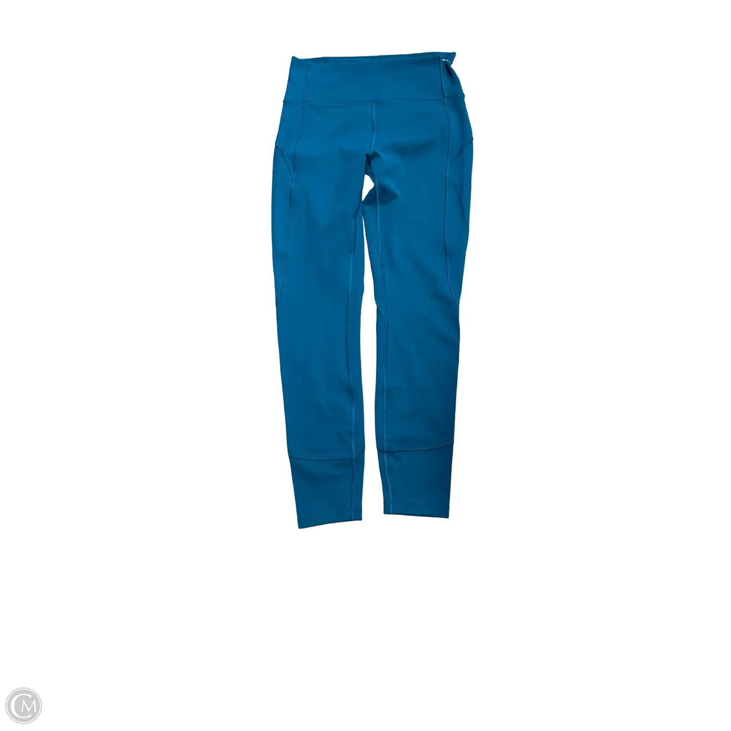 Athletic Leggings By Lululemon In Teal, Size: 6