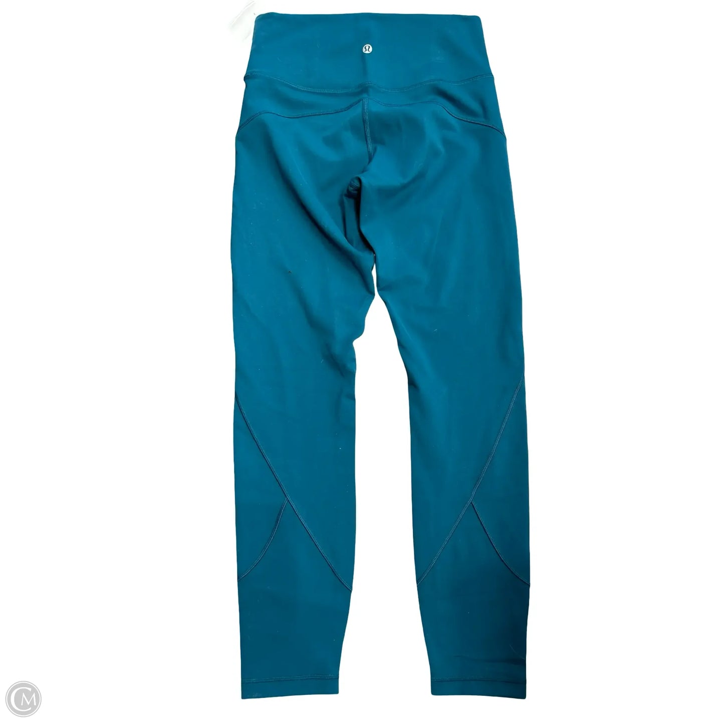 Athletic Leggings By Lululemon In Teal, Size: 6