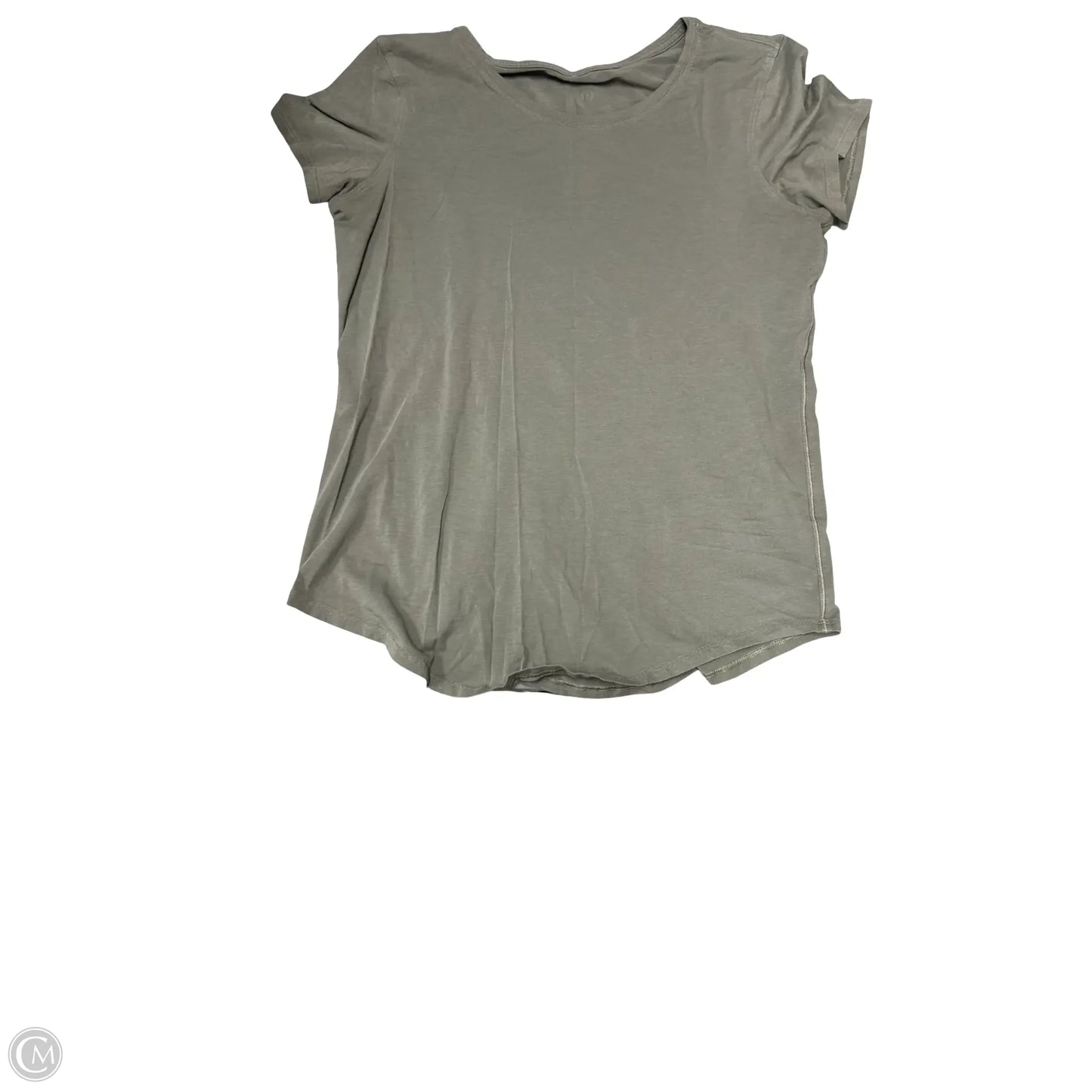 Top Short Sleeve By Lululemon In Green, Size: M