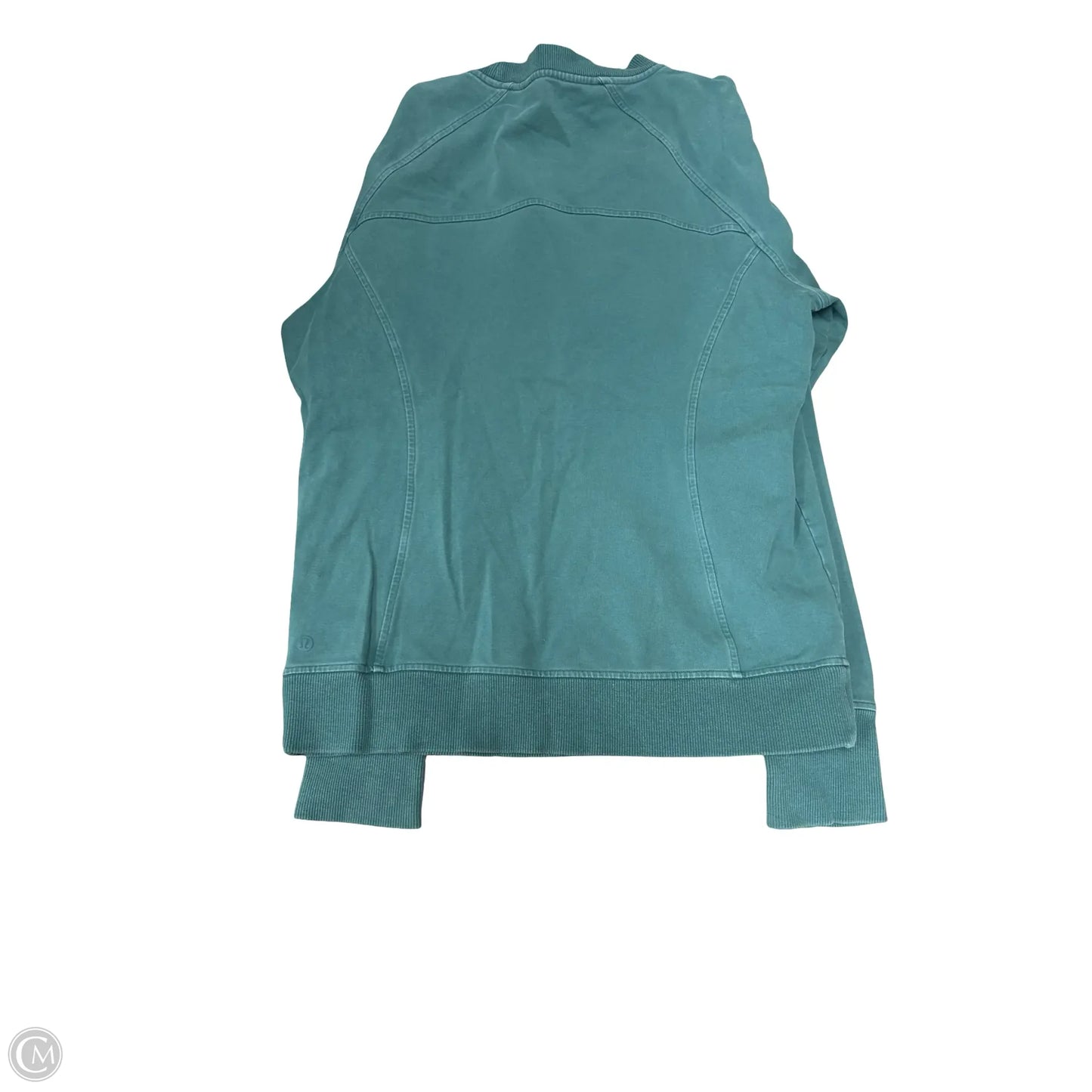 Athletic Sweatshirt Crewneck By Lululemon In Teal, Size: 10