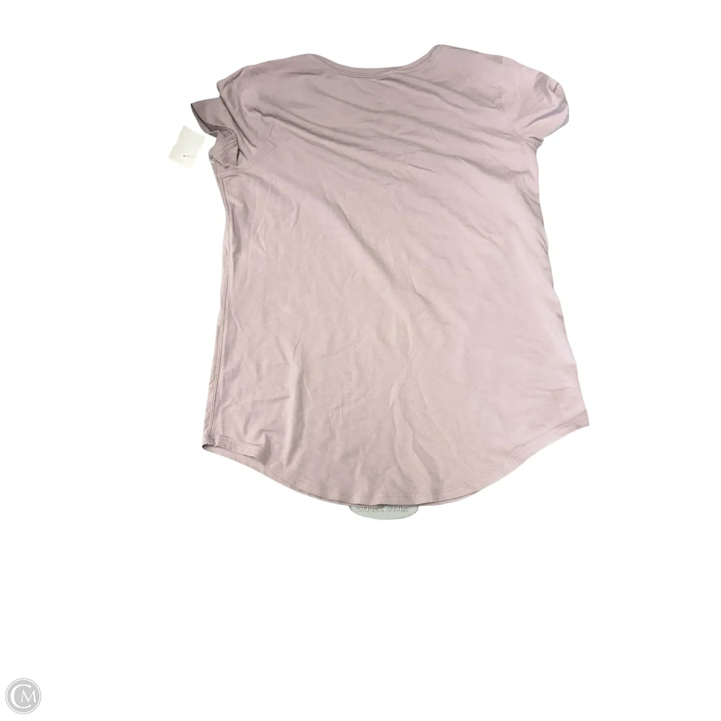 Top Short Sleeve By Lululemon In Purple, Size: M