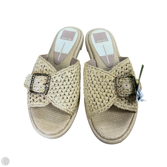 Sandals Flats By Dolce Vita In Tan, Size: 8