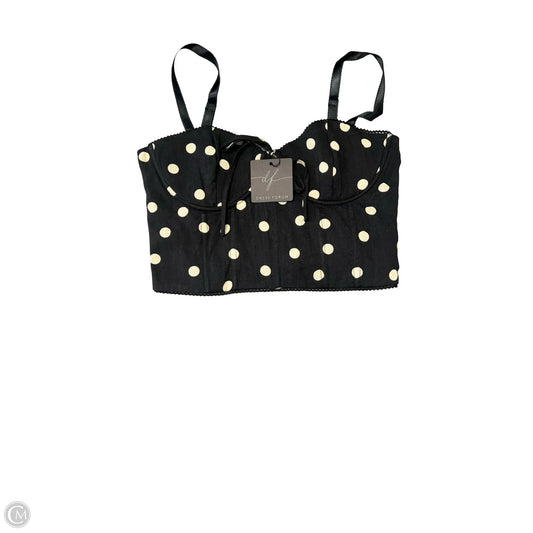 Top Sleeveless By Dress Forum In Polkadot Pattern, Size: L