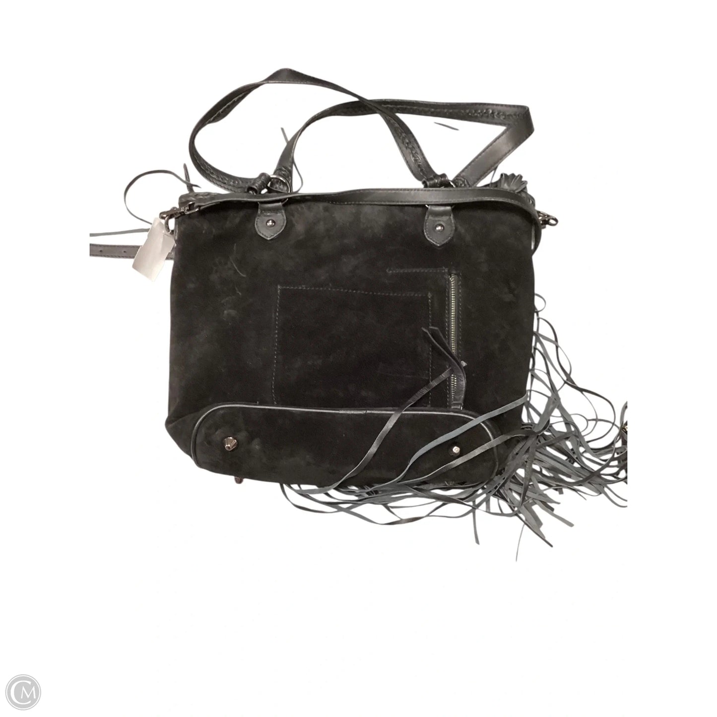 Handbag Leather By Idyllwind, Size: Medium