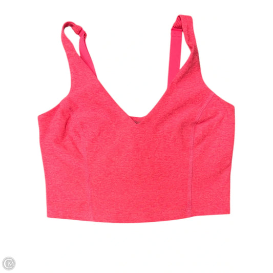 Athletic Bra By Beyond Yoga In Pink, Size: Xs
