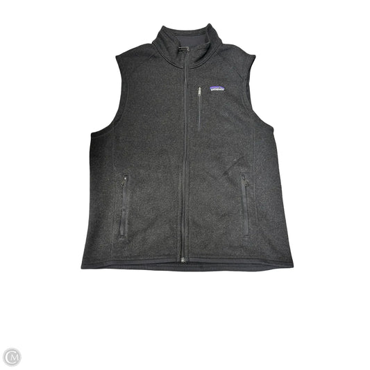 Vest Fleece By Patagonia In Black, Size: L