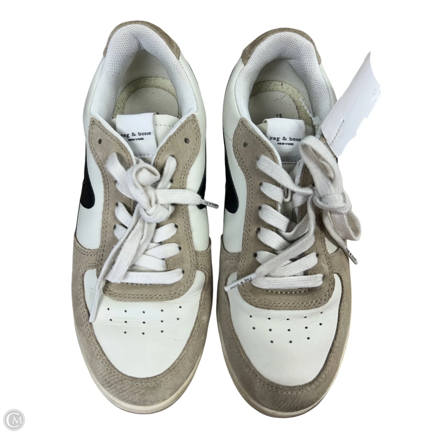 Shoes Sneakers By Rag And Bone In Cream & Tan, Size: 6.5