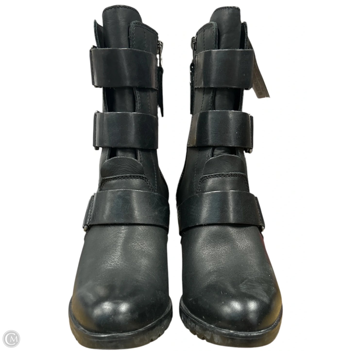Boots Ankle Heels By Sorel In Black, Size: 10