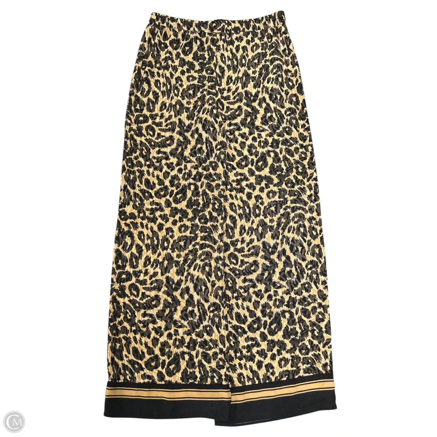 Pants Wide Leg By Michael By Michael Kors In Animal Print, Size: M
