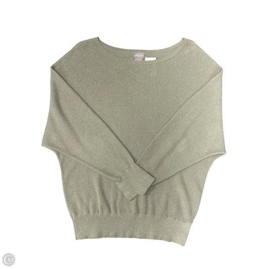 Sweater By Chicos In Green, Size: M