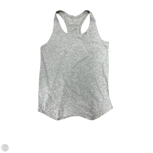 Athletic Tank Top By Lululemon In Grey, Size: M