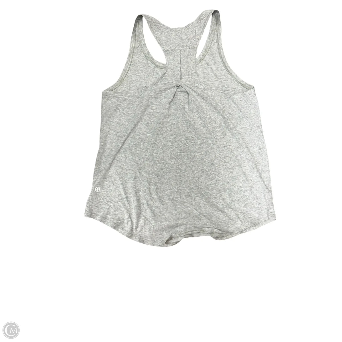 Athletic Tank Top By Lululemon In Grey, Size: M