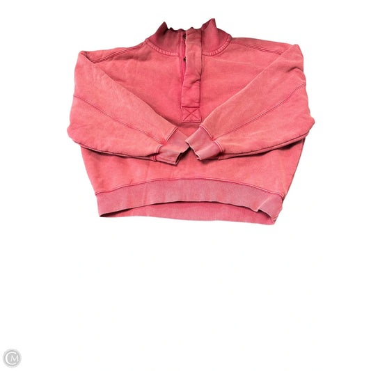 Sweatshirt Collar By We The Free In Red, Size: S