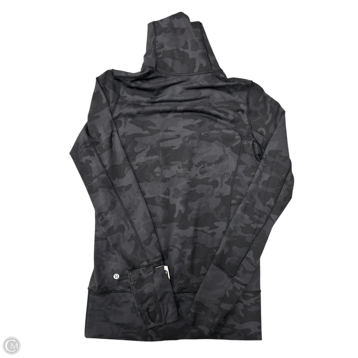 Athletic Jacket By Lululemon In Camouflage Print, Size: 6