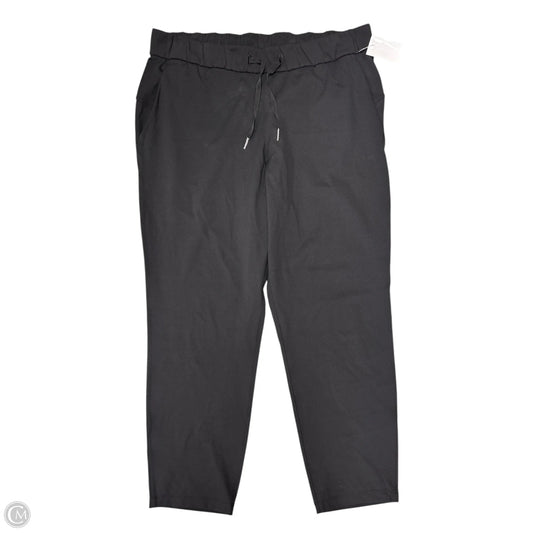 Athletic Pants By Lululemon In Black, Size: 12
