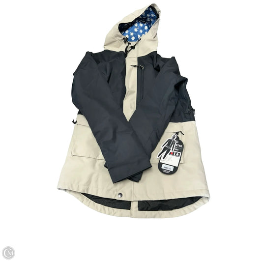 Jacket Other By Cmb In Black & Tan, Size: L