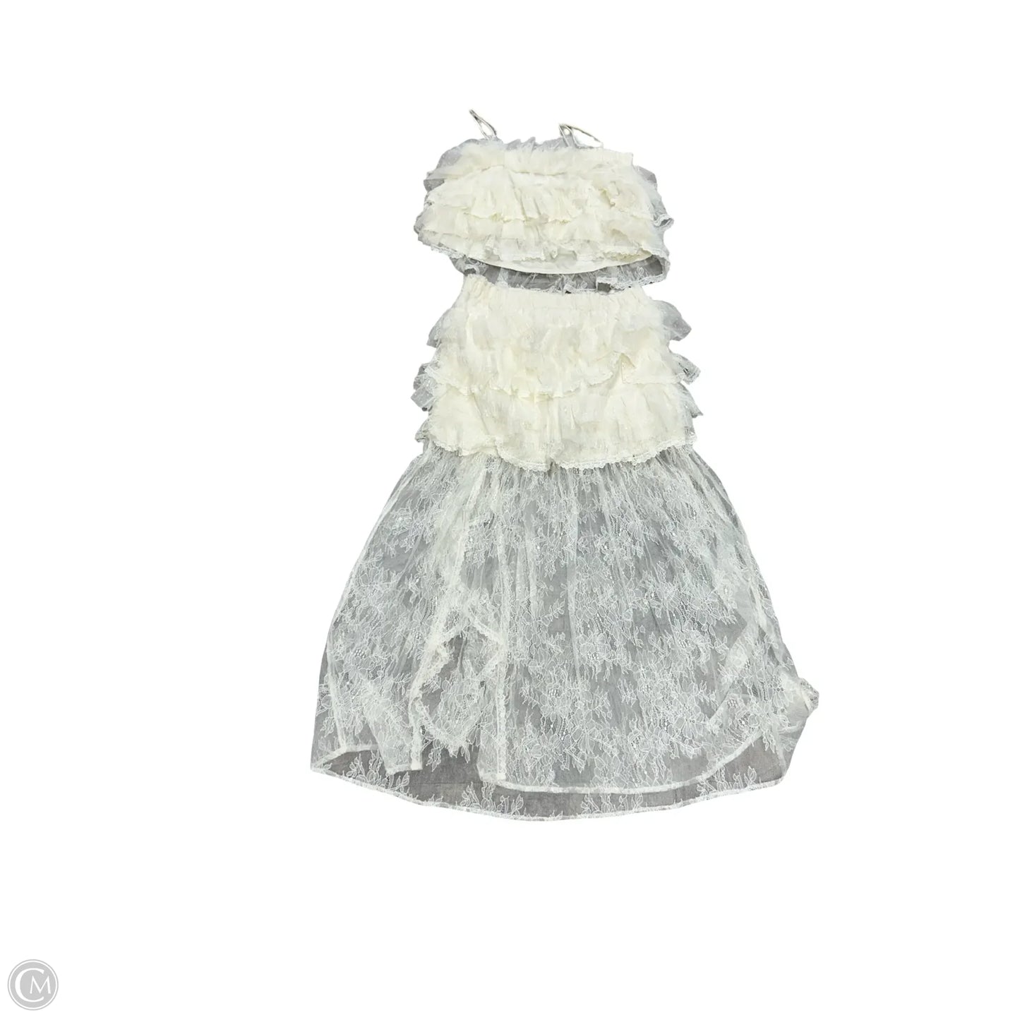 Skirt Set 2pc By Lena In Cream, Size: S